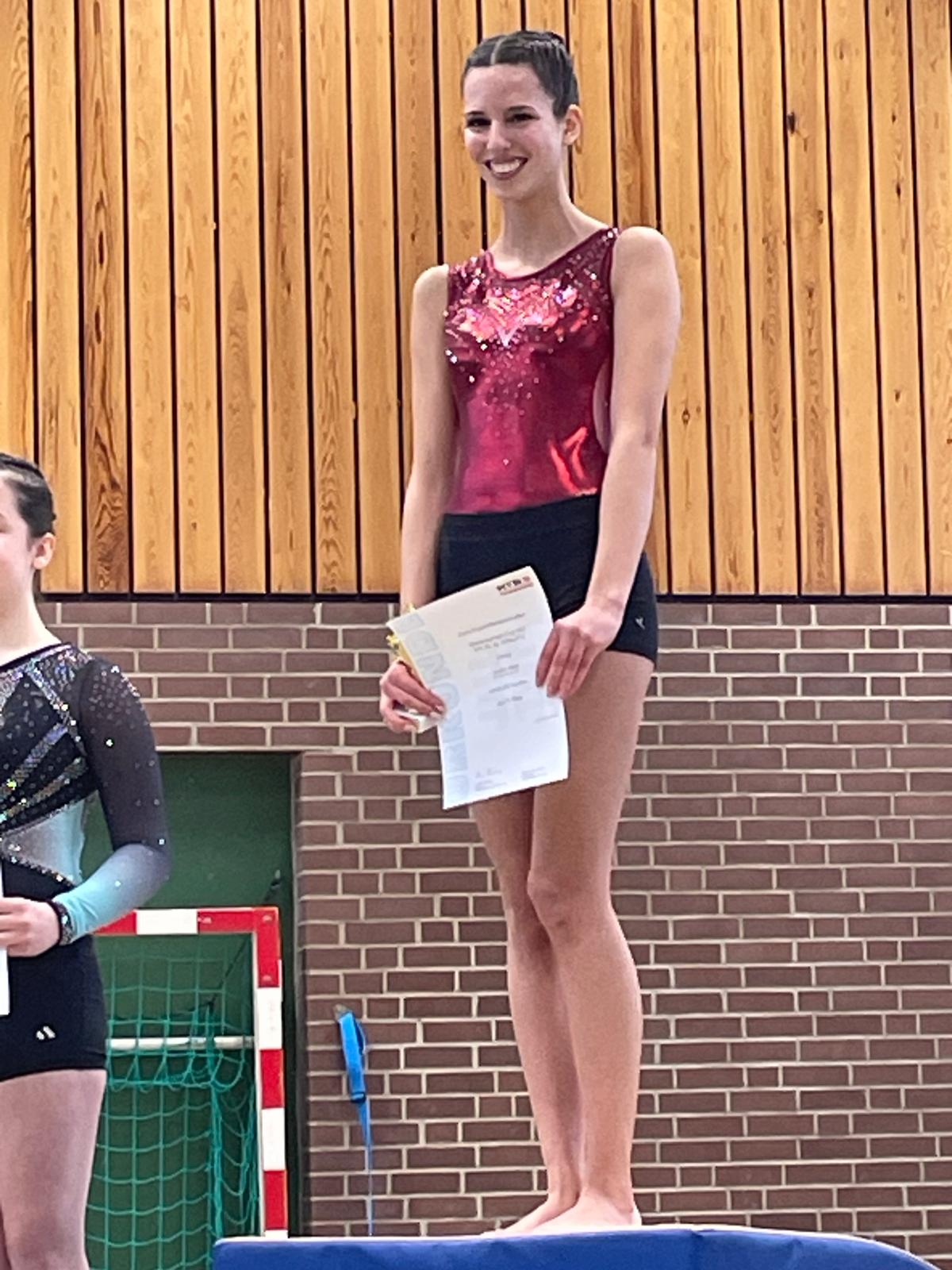 Luisa gewinnt in der LK3